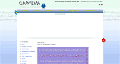 Desktop Screenshot of carminarychnov.cz